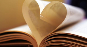 Poetry page heart via Flickr
